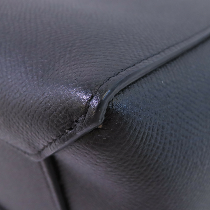 CELINE 牛皮皮革Belt Bag Medium金扣手挽肩背兩用袋-9