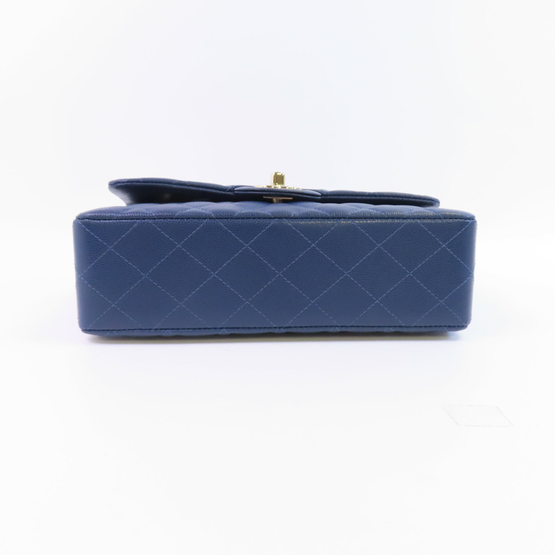 CHANEL 牛皮皮革Classic 23金扣鏈帶肩背袋-3