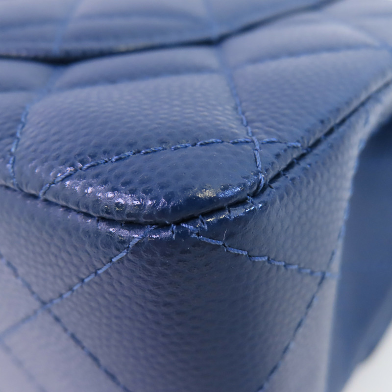 CHANEL 牛皮皮革Classic 23金扣鏈帶肩背袋-8