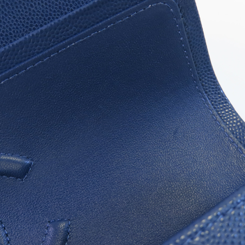 CHANEL 牛皮皮革Classic 23金扣鏈帶肩背袋-17