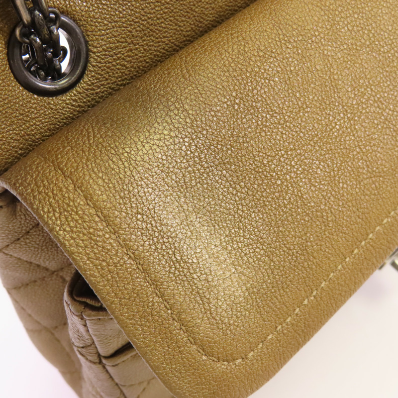 CHANEL 牛皮皮革2.55 Small銀扣鏈帶肩背袋-12