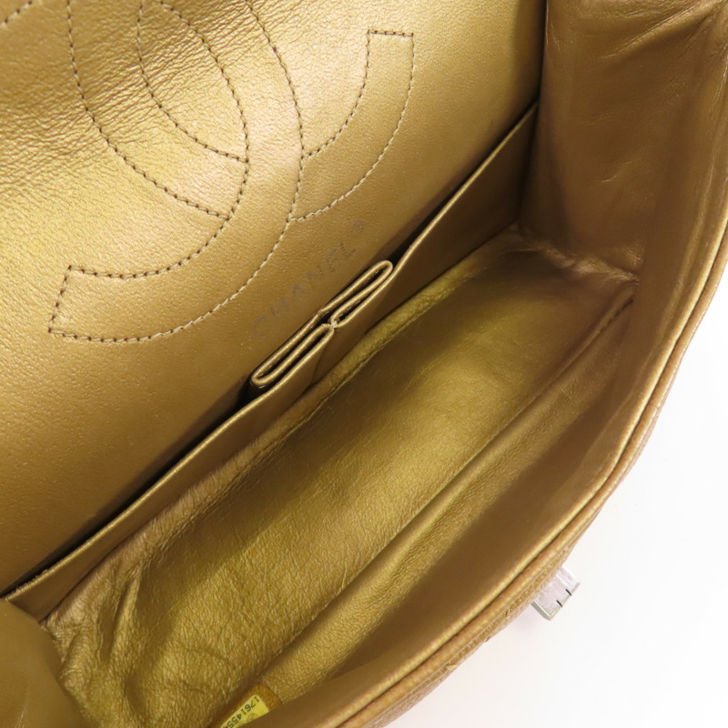 CHANEL 牛皮皮革2.55 Small銀扣鏈帶肩背袋-13