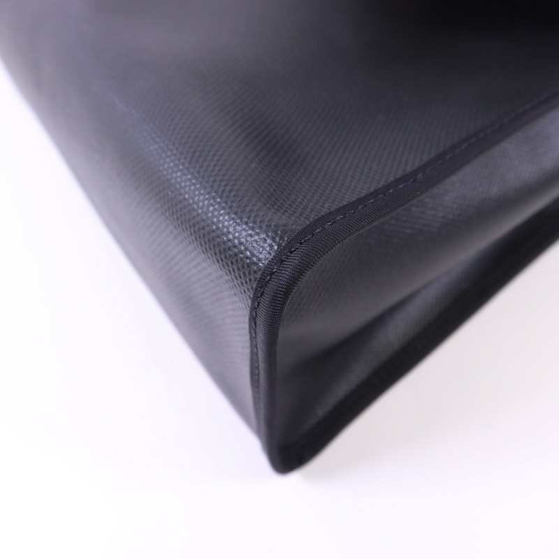 HERMES 塗層帆布Herbag PM金扣手挽肩背兩用袋Noir-11