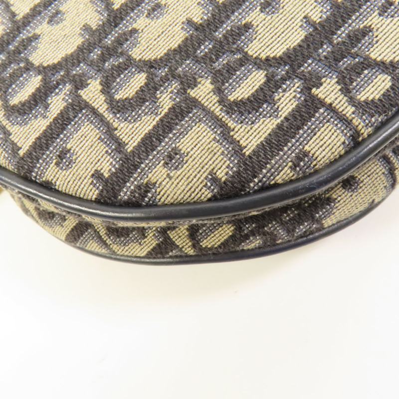 Dior 帆布Saddle金扣肩背袋-13