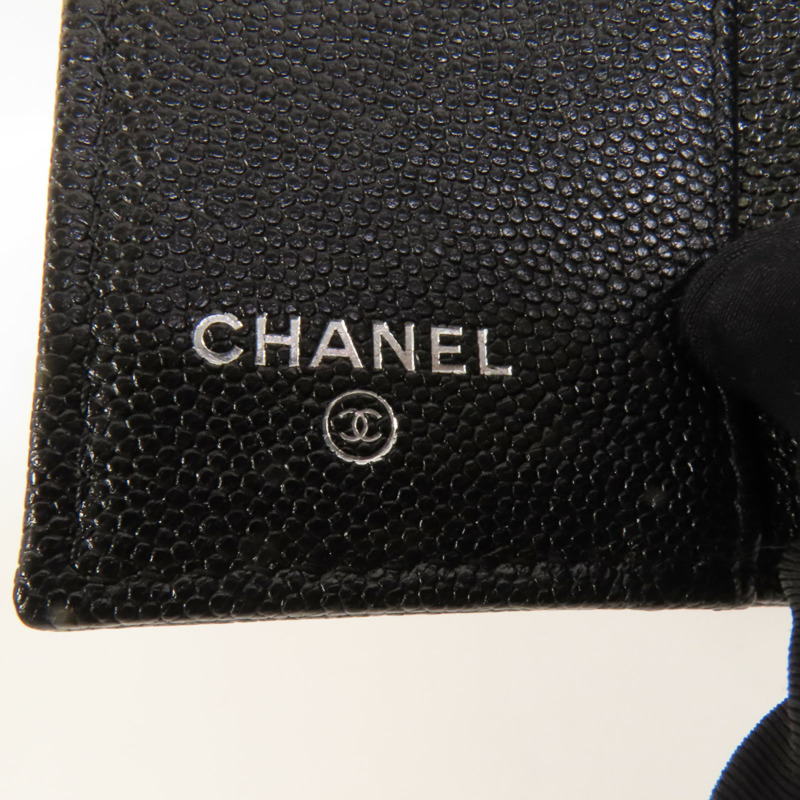 CHANEL 牛皮皮革Fold Walle錢包-6