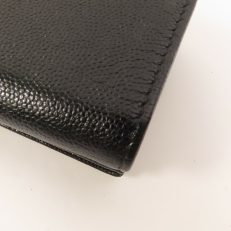 CHANEL 牛皮皮革Fold Walle錢包-13