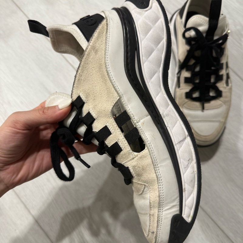 香奈兒CHANEL經典爆款百搭休閒鞋運動鞋熊貓鞋39-2