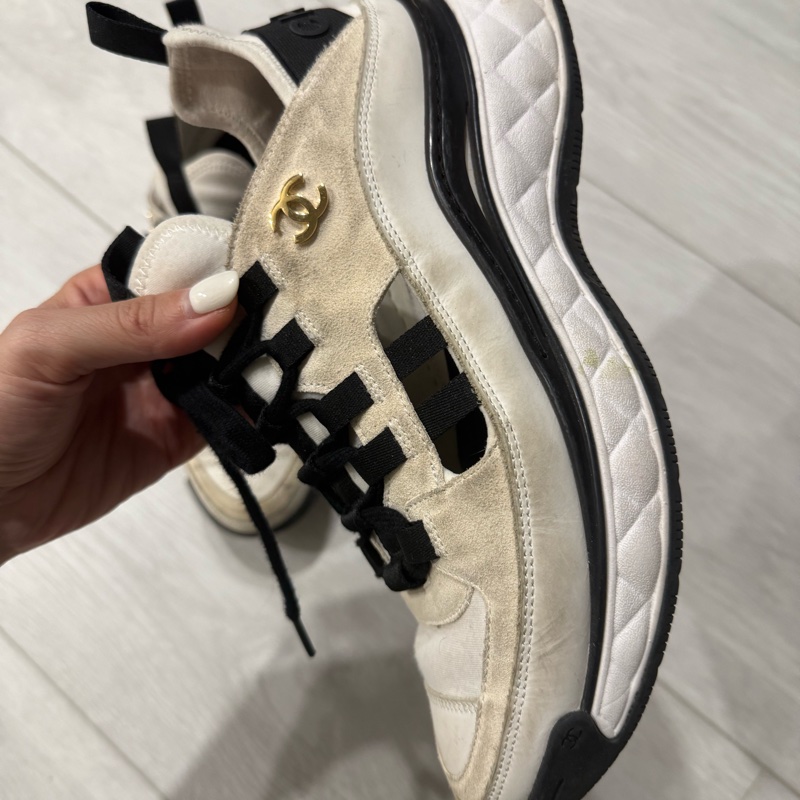 香奈兒CHANEL經典爆款百搭休閒鞋運動鞋熊貓鞋39-4