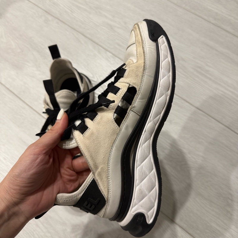 香奈兒CHANEL經典爆款百搭休閒鞋運動鞋熊貓鞋39-5