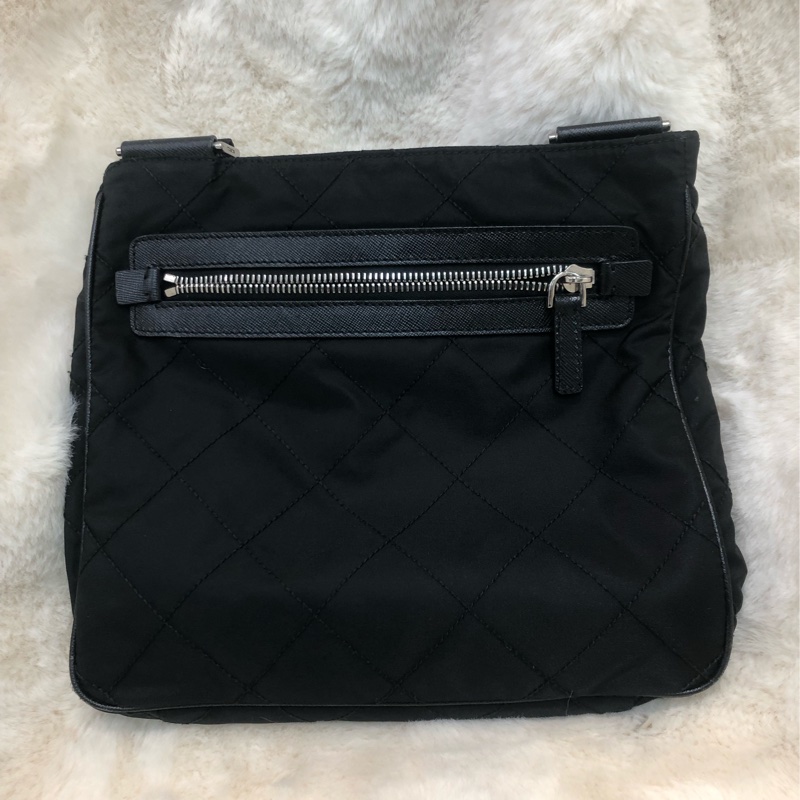 Prada 黑色斜孭袋 XC142-1