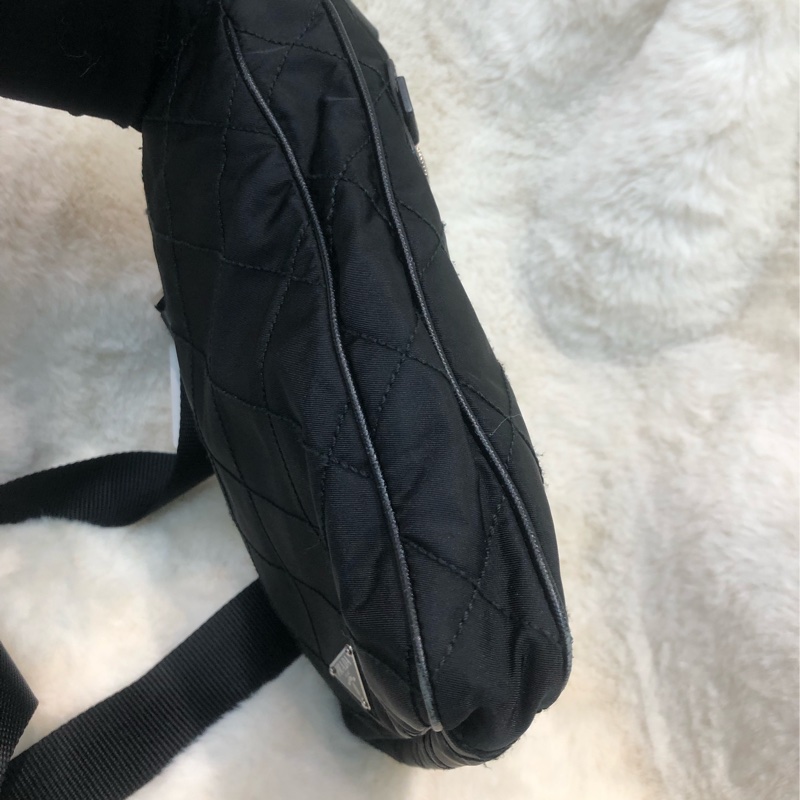 Prada 黑色斜孭袋 XC142-3