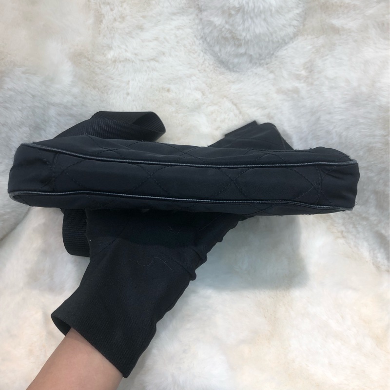 Prada 黑色斜孭袋 XC142-4