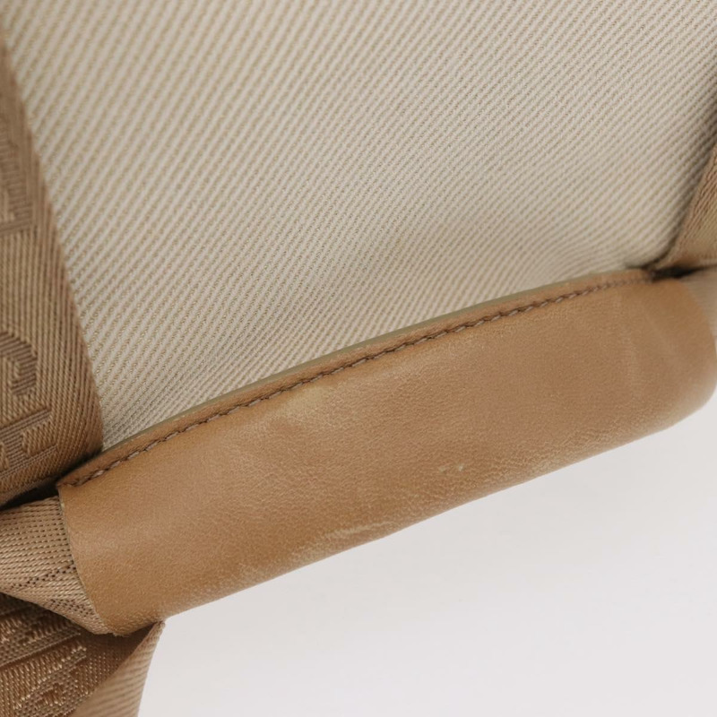 【日本直送】香奈兒帆布運動雙肩包 米色 金色 CC 認證 hk3321V-6