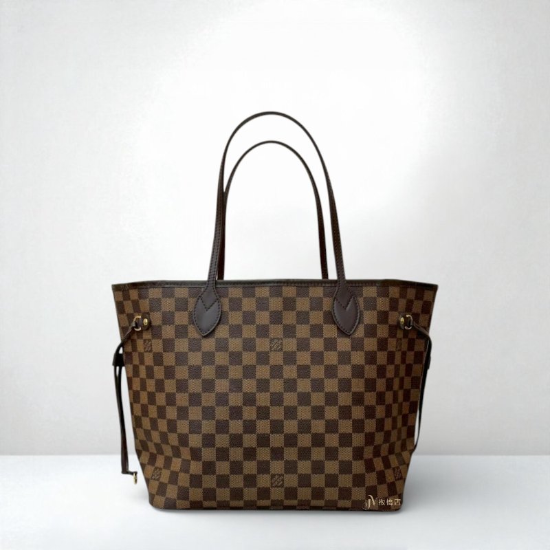 LV 棋盤格NEVERFULL MM N41358-0