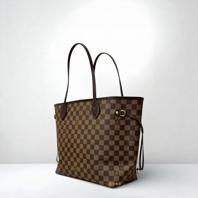 LV 棋盤格NEVERFULL MM N41358-1