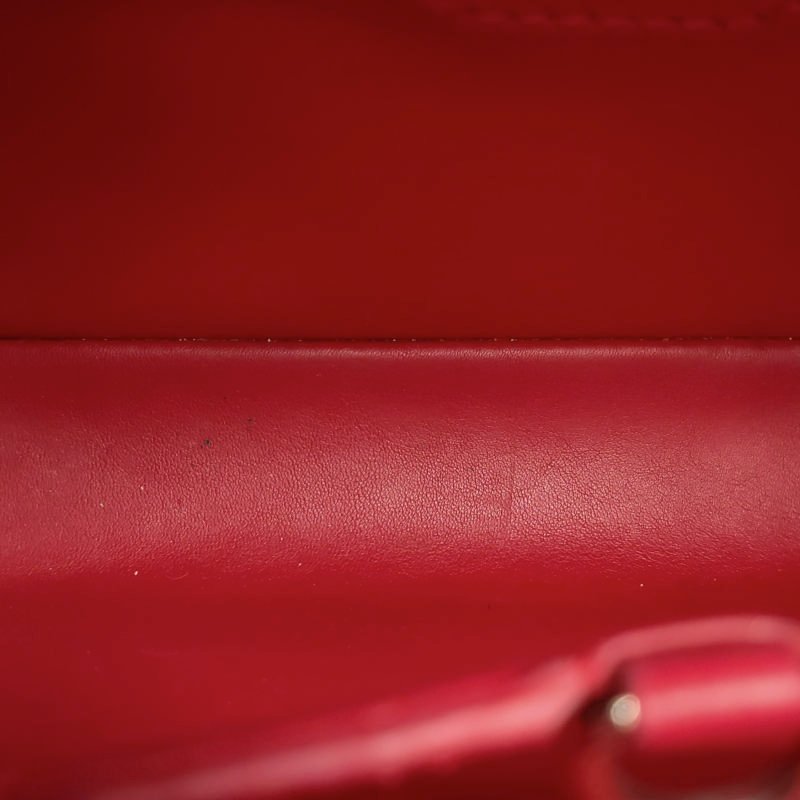 Louis Vuitton(LV)CapucinesBB牛皮純色金屬LV搭扣單肩包-10