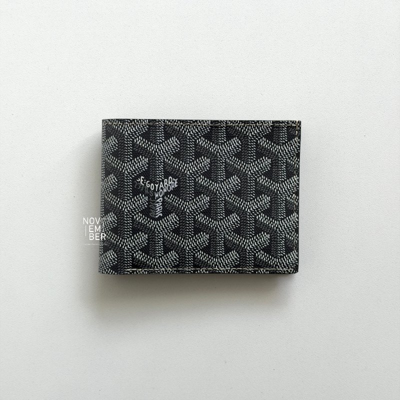 全新全配有購證🩶 Goyard 戈雅 Saint-florentin Wallet 八卡短夾 灰色-3