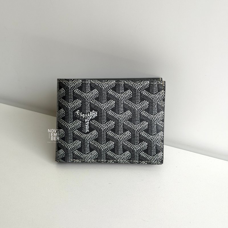 全新全配有購證🩶 Goyard 戈雅 Saint-florentin Wallet 八卡短夾 灰色-5