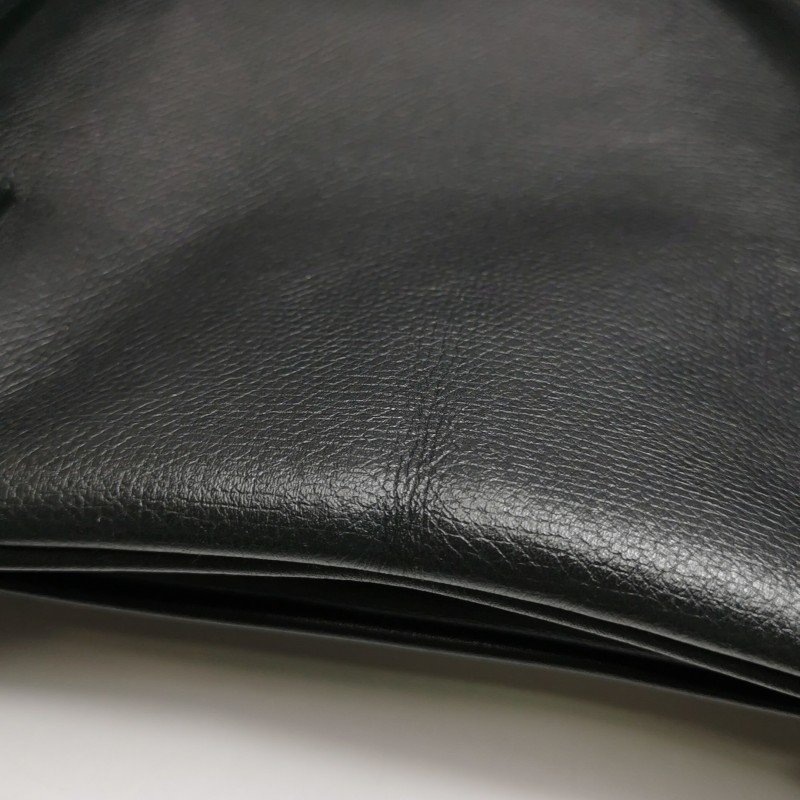 Dior牛皮純色拉鏈公文包手提包-20