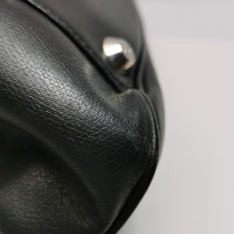 Dior牛皮純色拉鏈公文包手提包-21