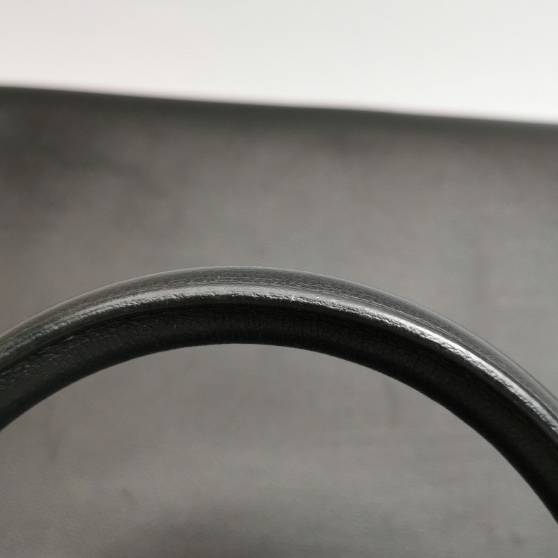 Dior牛皮純色拉鏈公文包手提包-22