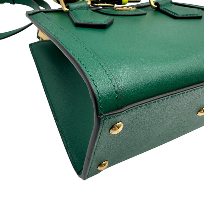 【美收精品】GUCCI 綠色經典竹節包 C-107【隔月月中將轉賣至日本 上架期限30天】-6