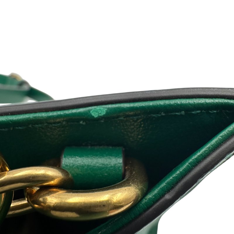 【美收精品】GUCCI 綠色經典竹節包 C-107【隔月月中將轉賣至日本 上架期限30天】-10