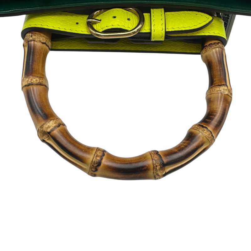 【美收精品】GUCCI 綠色經典竹節包 C-107【隔月月中將轉賣至日本 上架期限30天】-12