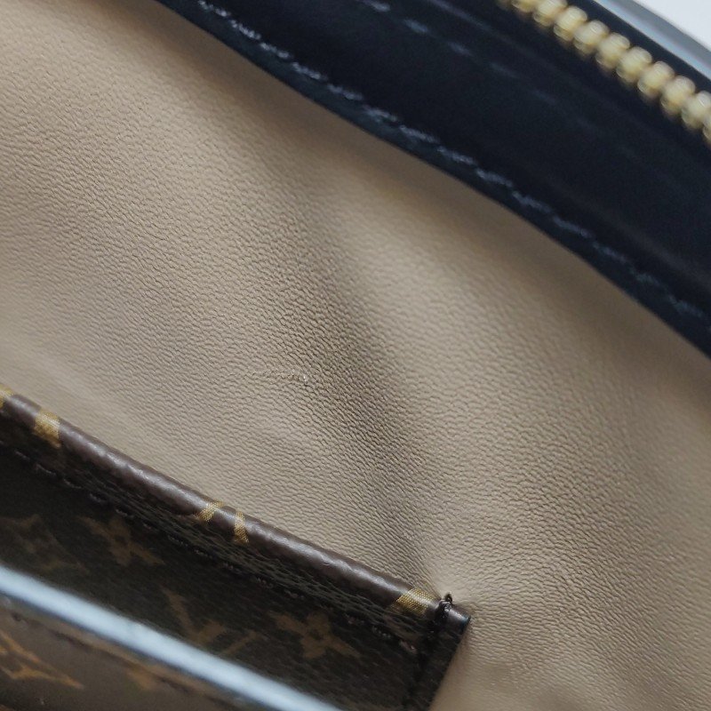 Louis Vuitton(LV)Trunk Clutch軟箱牛皮拼色Monogram印花S-lock鎖扣斜挎包單肩包-10