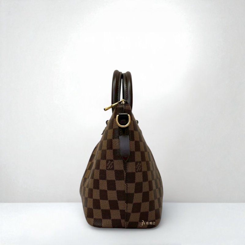 LV包包 SIENA 棋盤格手提斜背水餃包N41546-3