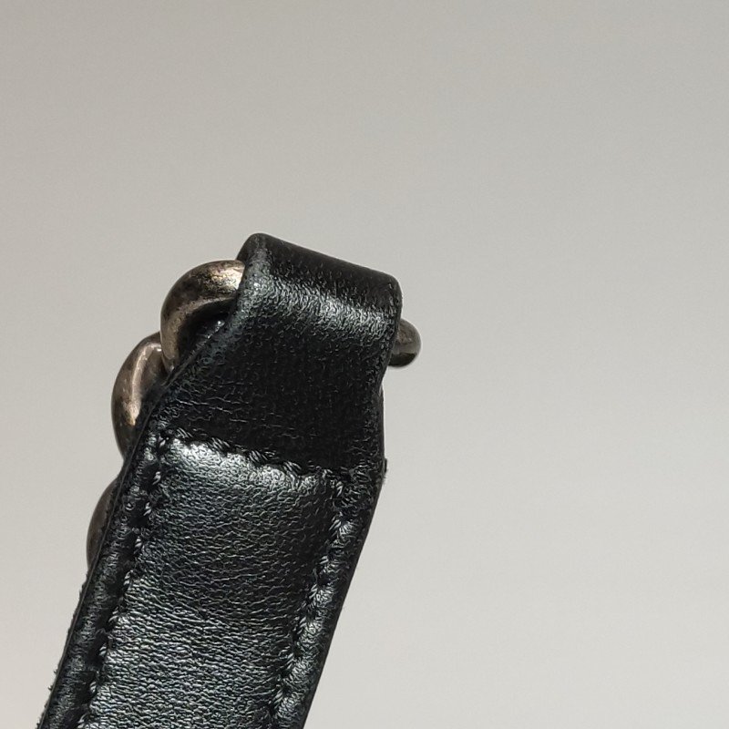 Chanel Leboy經典款超大號磨砂皮菱格絎縫方形雙C鎖扣單肩包-10