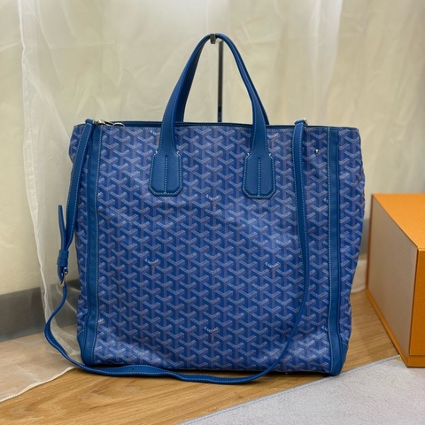 Goyard深藍托特包👜