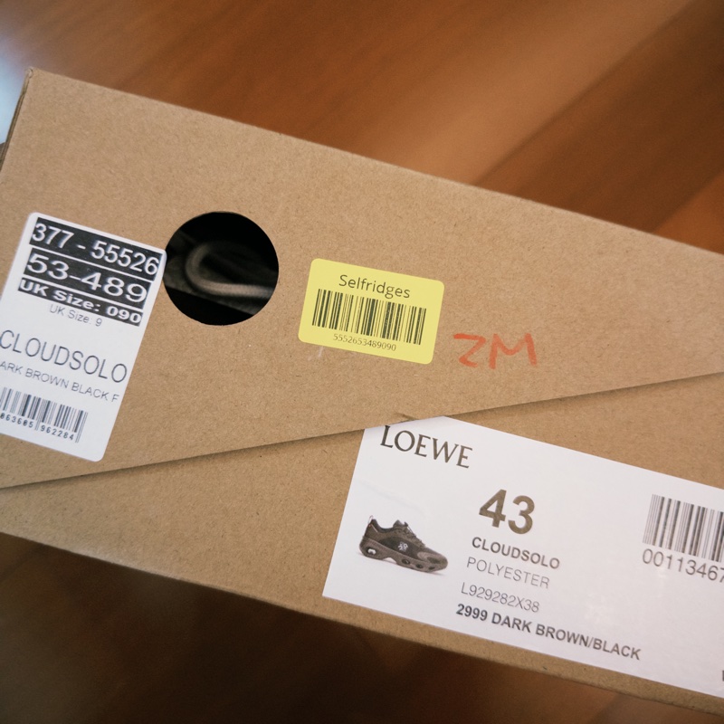 Loewe On Cloudsolo運動鞋-2