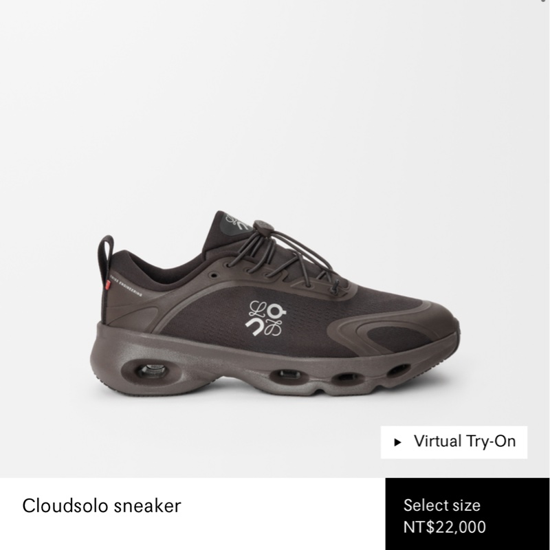 Loewe On Cloudsolo運動鞋-4