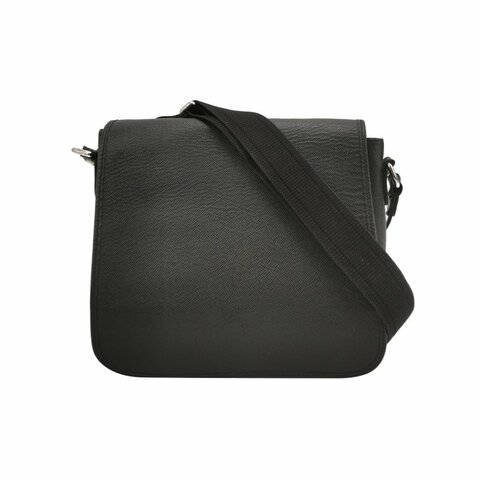 Louis Vuitton(LV)Taiga Andrei牛皮純色字母logo斜挎包單肩包