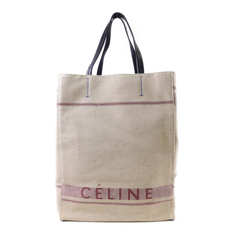 CELINE 帆布Tote Bag金扣手挽袋-1
