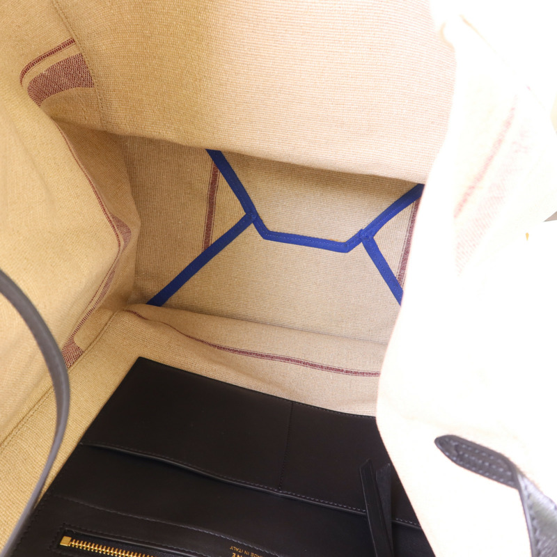 CELINE 帆布Tote Bag金扣手挽袋-5