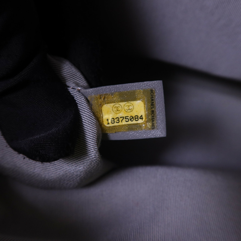 CHANEL 牛皮皮革Executive Cerf Tote Bag銀扣手挽肩背兩用袋-8