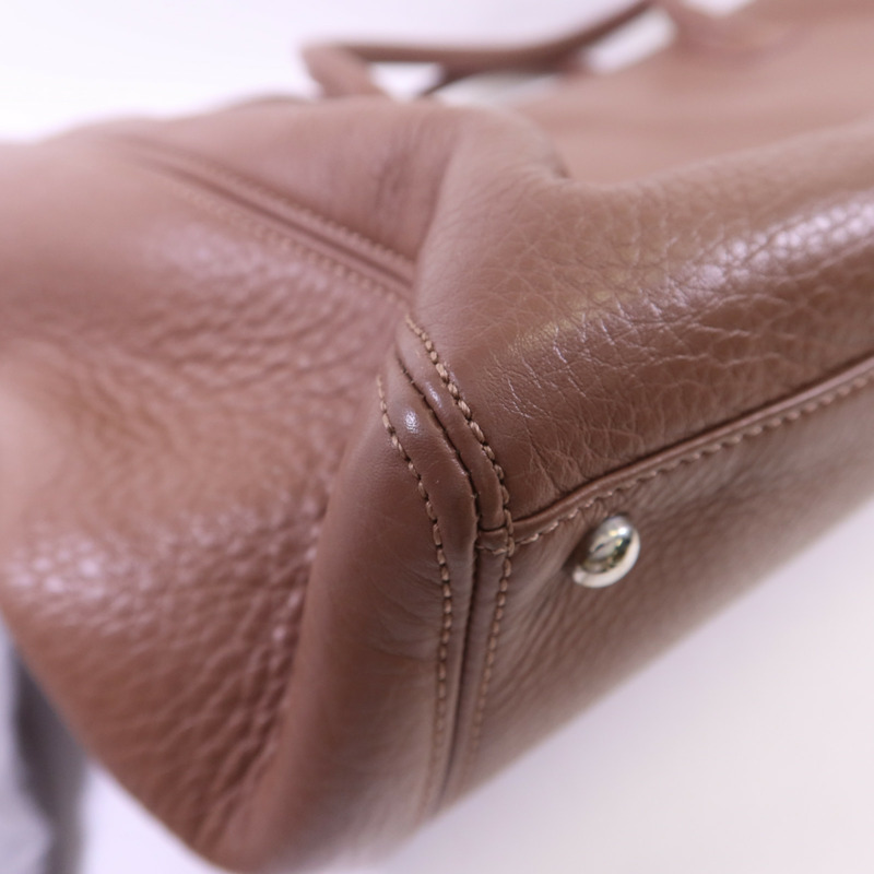 CHANEL 牛皮皮革Executive Cerf Tote Bag銀扣手挽肩背兩用袋-16