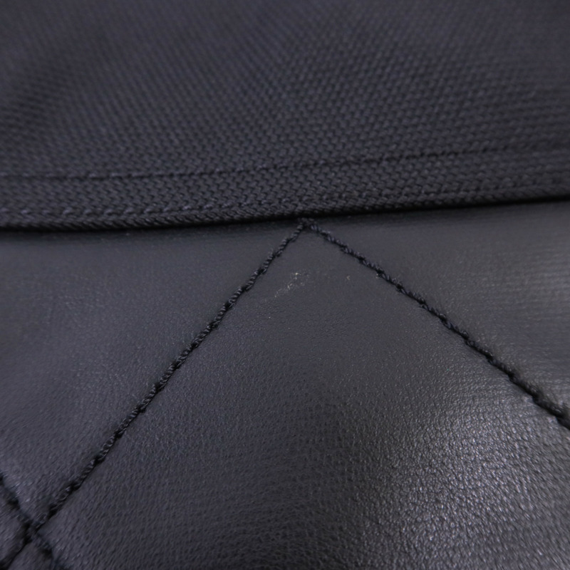 CHANEL 塗層帆布/尼龍Paris Biarritz Tote Bag銀扣手挽袋-14