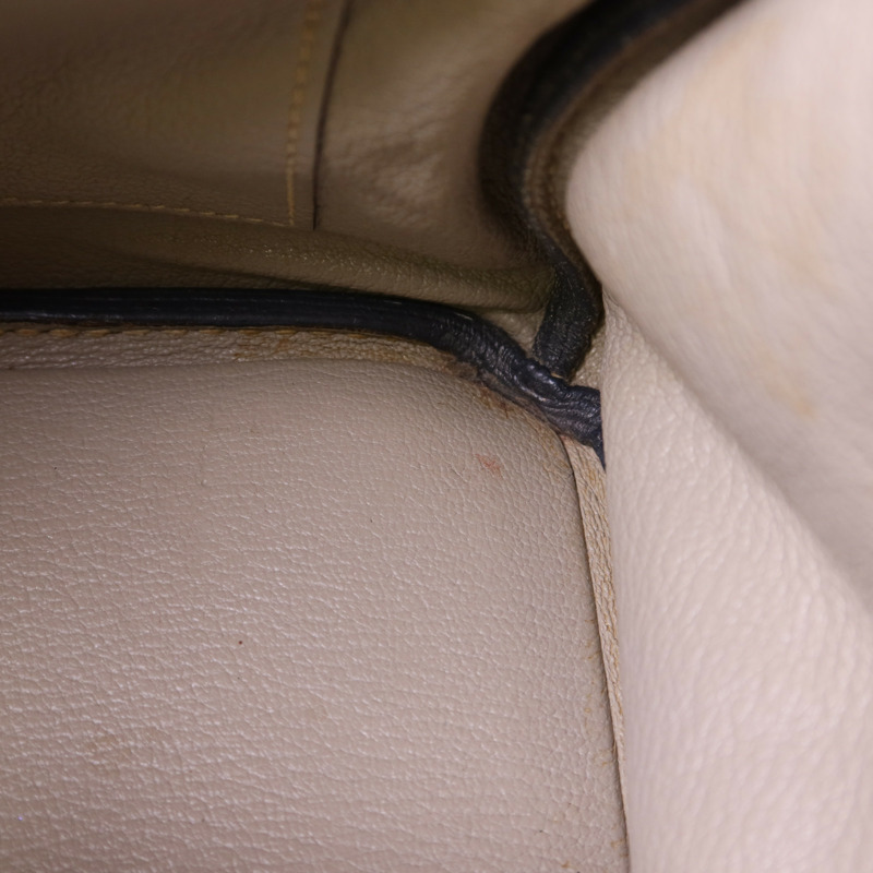 HERMES Clemence皮革Birkin 30金扣手挽袋Gris Tourterelle-19