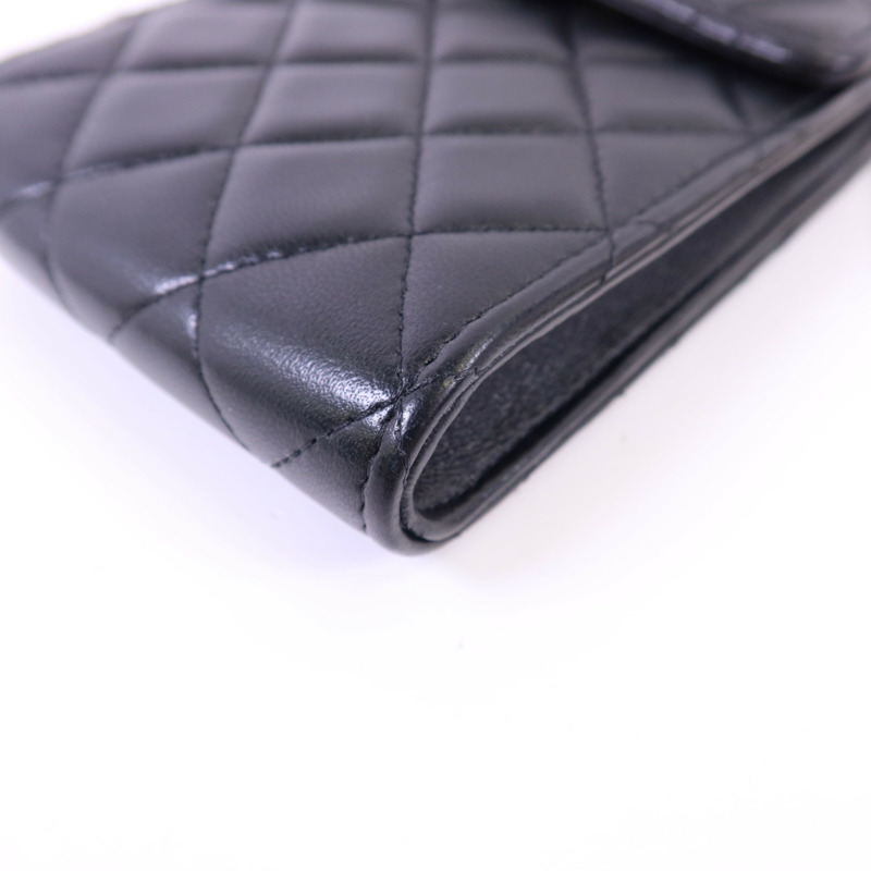 CHANEL 羊皮皮革Phone Bag With Gold Ball金扣鏈帶肩背袋-13