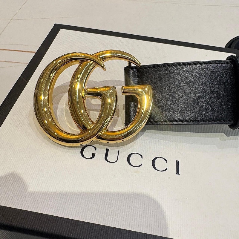 *SHIHNA名牌精品* GUCCI GG Marmont男生寬版腰帶 (80CM)-7