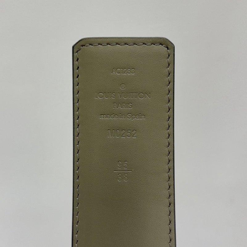 LV Initiales老花皮革雙面皮帶-4