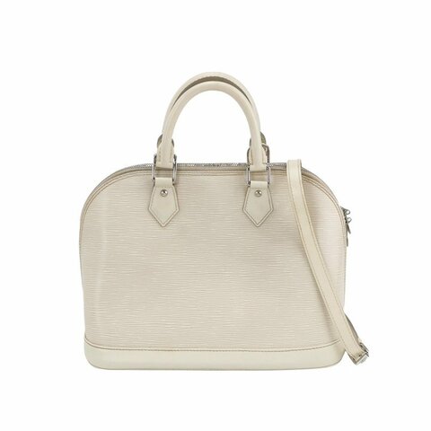 Louis Vuitton(LV)Alma小號牛皮水波紋貝殼包斜挎包單肩包