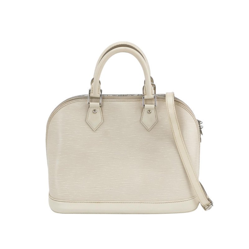 Louis Vuitton(LV)Alma小號牛皮水波紋貝殼包斜挎包單肩包-0