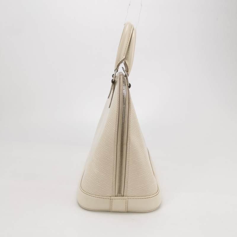 Louis Vuitton(LV)Alma小號牛皮水波紋貝殼包斜挎包單肩包-3