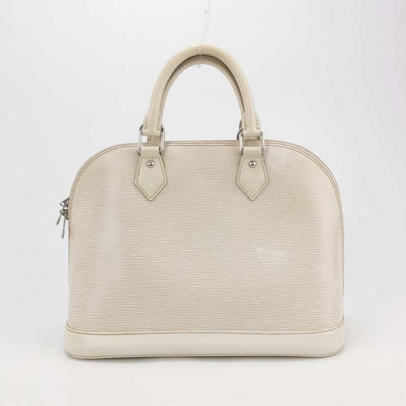 Louis Vuitton(LV)Alma小號牛皮水波紋貝殼包斜挎包單肩包-4