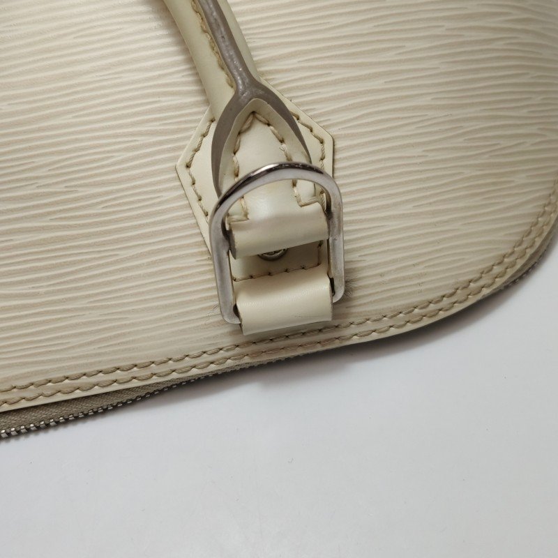 Louis Vuitton(LV)Alma小號牛皮水波紋貝殼包斜挎包單肩包-11