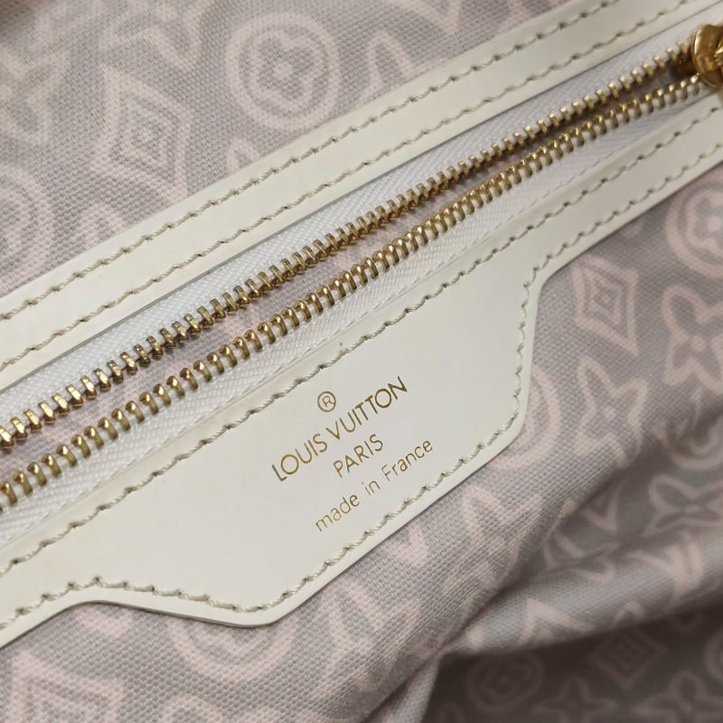 Louis Vuitton(LV)Tahitienne牛皮帆布字母Logo托特包單肩包-8